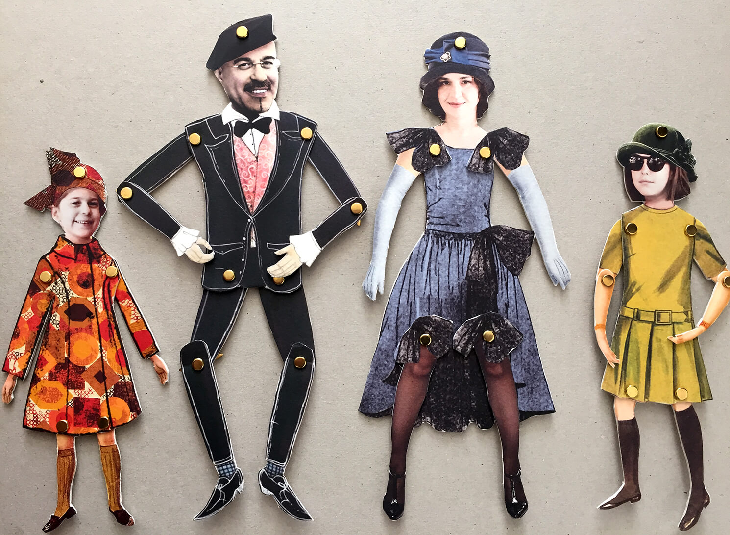 Personalized paper dolls sales